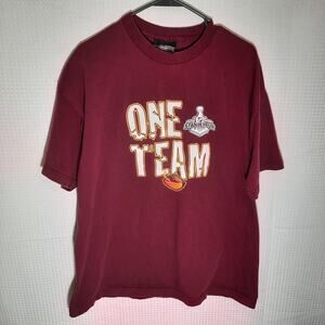 2007 Atlanta Thrashers NHL XL Tee Stanley Cup Playoffs One Team One Goal Shirt